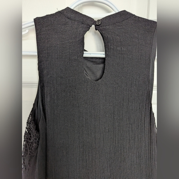 NWOT Rebellion Women's (Size Medium) Black Lined Sleeveless Dress - Picture 4 of 12